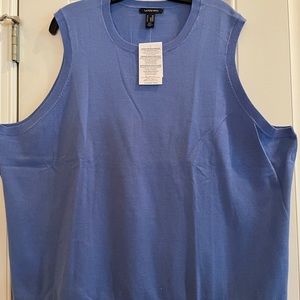 NWT | Lands’ End | Sleeveless knit shell | 3X